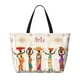 thumbnail image 2 of Fotbe Black African Woman Bolsa de Viaje para Playa - Resistente al Agua, Bolsa Tote de Gran Capacidad y Ligera con 7 Bolsillos para Mujeres y Hombres, 2 of 7