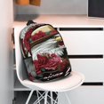 thumbnail image 3 of Disketp Eagle With Hat And Roses Mochila Escolar de 15 Pulgadas, Mochila Ligera para Estudiantes, Viajes y Trabajo, Cómoda y Resistente para el Uso Diario, 3 of 6