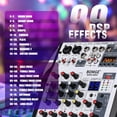 thumbnail image 2 of Controlador mezclador de audio para DJ BOMGE 06M Bluetooth de 6 canales, 2 of 9