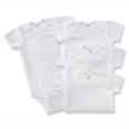 thumbnail image 2 of Gerber Onesies, 4 Pack, White, 4T, 2 of 2