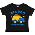 thumbnail image 3 of Inktastic Dump Truck Big Bro Boys Toddler T-Shirt, 3 of 5