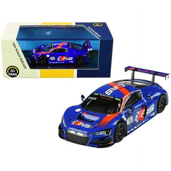 Paragon PA-55253 Audi R8 LMS No.25 10 Hours Suzuka P1 WRT 2019 1 by 64 Scale Diecast Model Car