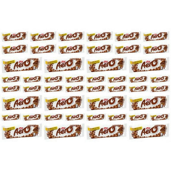 Nestle Aero Chocolate Bars 48ct x 42gram bars {Imported from Canada}