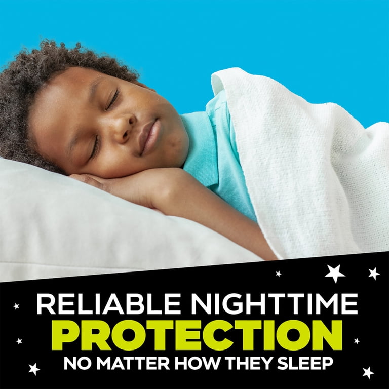 Ninjamas Boys Bedwetting Nighttime Underwear, Size L (64-95+ lbs