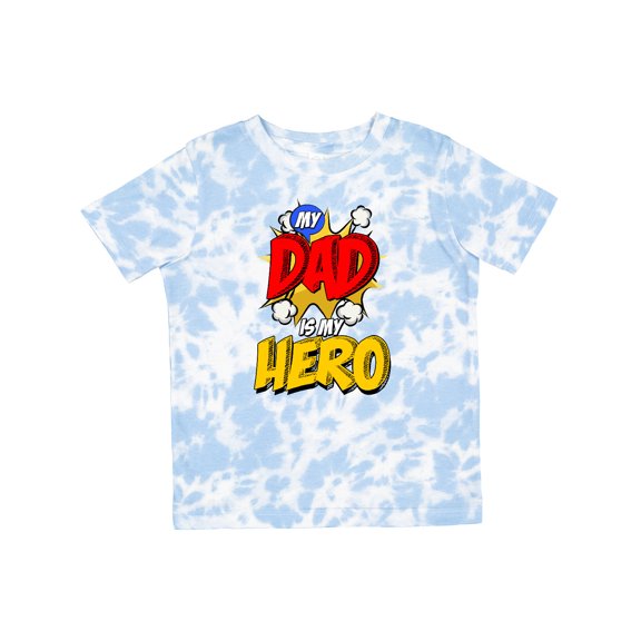 Inktastic Dad is My Hero Boys or Girls Toddler T-Shirt