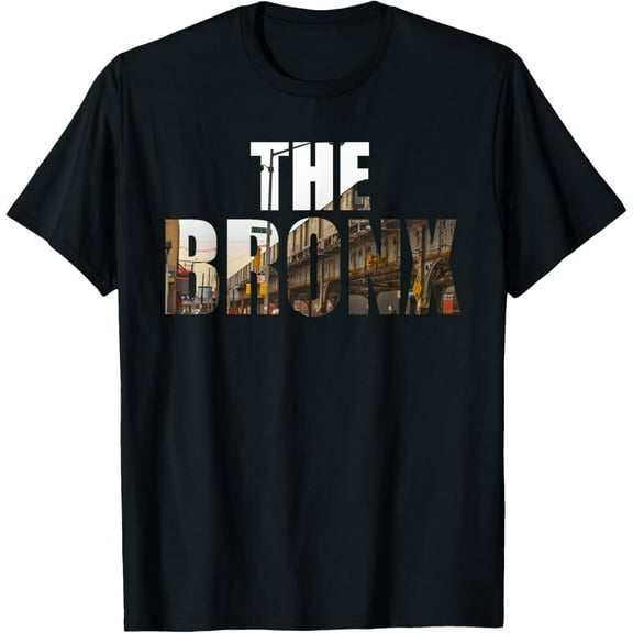 The Bronx New York NYC T-ShirtMen and women, Black T-shirt, size: Extra large