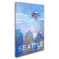 thumbnail image 2 of Trademark Fine Art 'Seattle 1' Canvas Art by Greg Simanson, 2 of 3