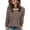Light Coffee, variant on Sweaters for Women Fall Long Sleeve Shirts Dressy Crew Neck Pullover Casual Tunic Tops Winter Lightweight Women Sweaters