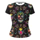 thumbnail image 1 of Playera/ Blusa Mujer Terror Halloween Calavera Full Print, 1 of 3