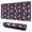 Cartoon Unicorn Star, variant on Long Mouse Pads for Desk,Colorful Striped Cartoon Unicorn Pattern Desk Mats on Top Of Desks, Desk Mouse Pad Extra Large with 3mm Non-Slip Base and Stitched Edge for Gaming,Office,Work,Home 31.5"x11.8"