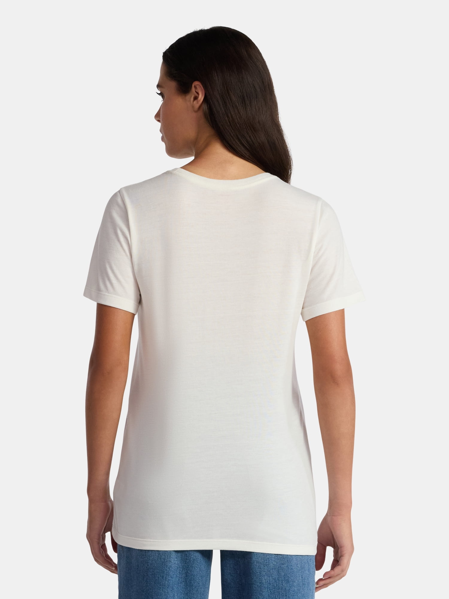 Christmas Women's Bright Spirits Graphic Tee from Holiday Time, Sizes S-XXXL