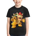 thumbnail image 6 of Super Bowser Kids T-Shirt 3d Printed Graphic T-Shirts Boys And Girls Short Sleeve Shirts For Youth Kids X-Small, 6 of 8