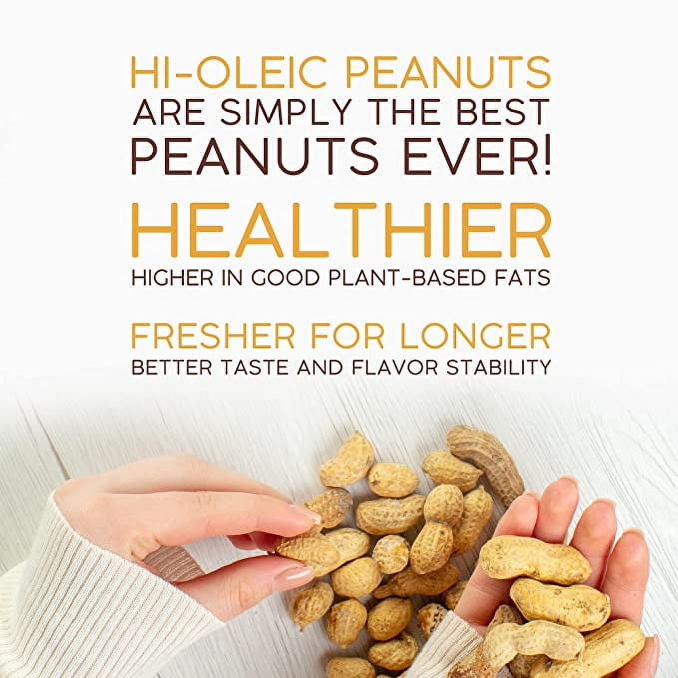 Pasokin All-Natural Powdered Peanut Butter, Gluten-Free Peanut Powder, from Roasted Cold-Pressed High Oleic Peanuts, Bulk, No Sugar Added, Non-GMO, Plant-based Protein, Keto-Friendly, 2 LB