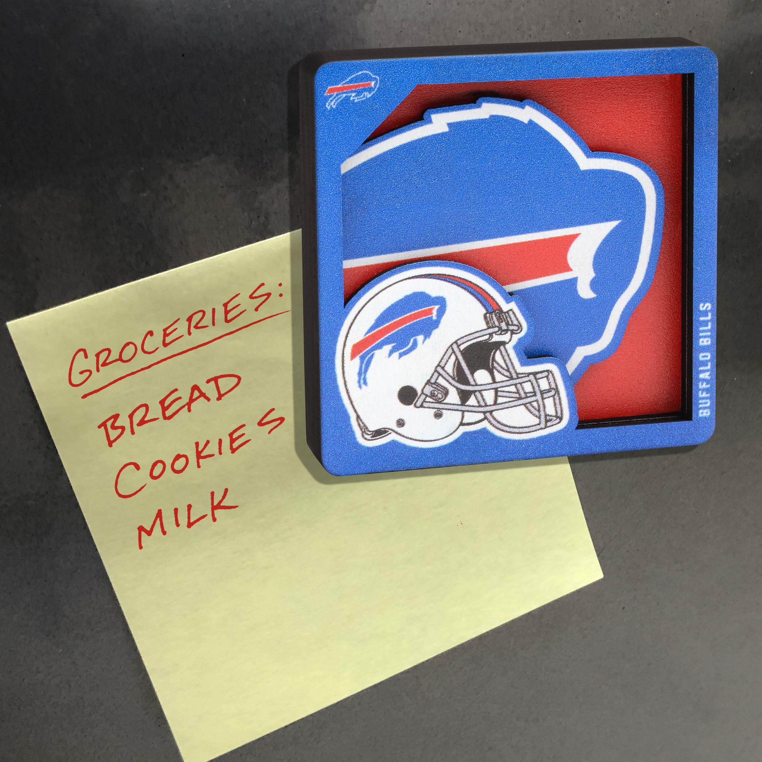 YouTheFan NFL Buffalo Bills 3D Logo Series Magnet