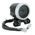 thumbnail image 1 of Jauge de Carburant, Instruments de Moto Multifonctions Compteur de Carburant Rétro Moto Speedometer Solution Innovante, 1 of 9