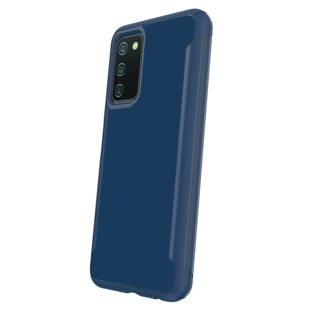 onn. Protective Gel Phone Case for Samsung Galaxy A03s Blue