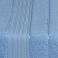 thumbnail image 4 of Melissa Linen Luxury Bath Towels Set of 6  - Bath Towels, Hand Towels, and Washcloths for the Bathroom – Light Blue, 4 of 9