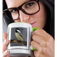 thumbnail image 2 of 3drose, State Bird of Maine Black Capped Chickadee, 11oz Two-tone Green Mug, 2 of 6