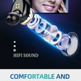 thumbnail image 3 of Methold Auriculares Bluetooth 5.0 Auriculares inalámbricos verdaderos HIFI Reducción de ruido Auriculares intrauditivos Emparejamiento Cables de audio/vídeo, 3 of 6