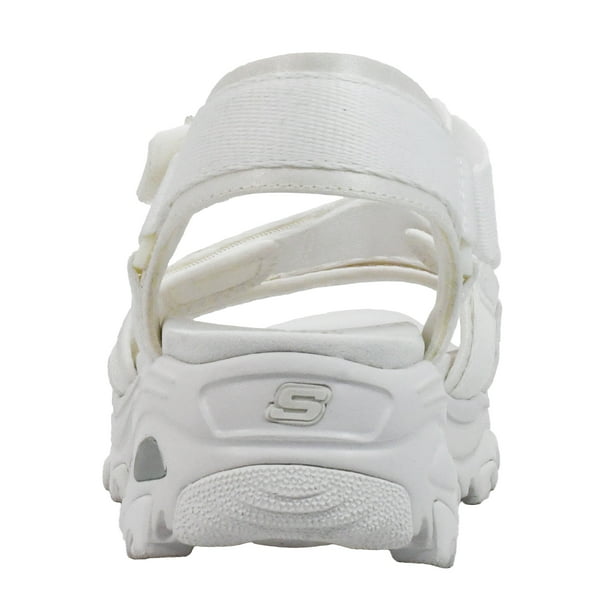 Potentiel pilfer effektiv Skechers Women's D-Lites-Fresh Catch Sport Sandal White 10 - Walmart.com