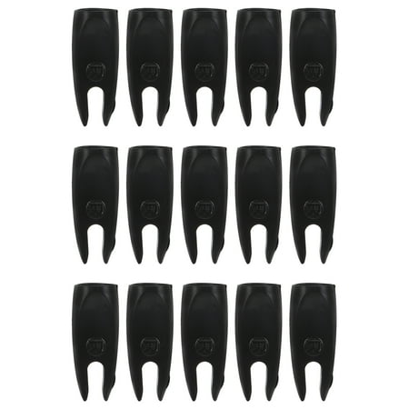 Pungan Arrow Nock 15pcs Archery Nocks Tails Plastic Accessories for Shooting 0.79 X0.31 X0.31