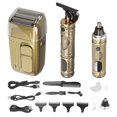 thumbnail image 1 of Rechargeable Hair Trimmer,3 in 1 Electric Rechargeable Nose Clipper Cordless Beard Clipper Proven Performance, 1 of 8