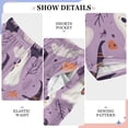 thumbnail image 6 of FORMRS Boys Pajama Pants with Pockets Size 6-8Y Kids Lounge Sleep Bottoms, Purple Cute Halloween, 6 of 8