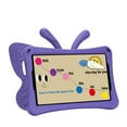 thumbnail image 3 of for Samsung Galaxy Tab A9 8.7" 2023 SM-X110 / SM-X115 Kids Girls Case with Kickstand Soft EVA Foam Lightweight Shockproof Handle Stand Cover for Samsung Galaxy Tab A9, Purple, 3 of 7