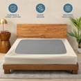 thumbnail image 4 of Bare Home Box Spring Cover - Microfiber - 4-Way Stretch (Queen, Sand), 4 of 6