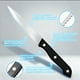 thumbnail image 4 of Juego de Cuchillos para Carne (24 cuchillos serrados), cuchillo para cena con mantequilla, cuchillo de cocina de acero inoxidable afilado (4,5 pulgadas), juego de cubiertos, apto para lavavajillas, 4 of 8