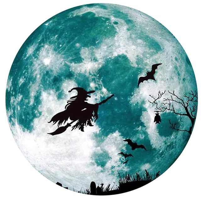 1 pegatinas de pared para decoración de Halloween.