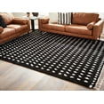thumbnail image 2 of Signature Design by Ashley Contemporary Minston 5' x 7' Rug  Black/White, 2 of 5