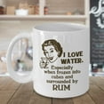 thumbnail image 3 of I Love Water Funny Drinking Quotes Coffee & Tea Gift Mug Cup, Stuff, Accessories, Ornament, Party Decorations And Gifts For Rum Alcohol Or Liquor Lovers & Drinkers Men (15oz), 3 of 4