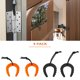 thumbnail image 5 of de Puerta en Cuña, Topes para Personal Primeros Auxilios, Policías y Bomberos, Cuñas Duraderos, 4 Negros Naranjas, 5 of 6