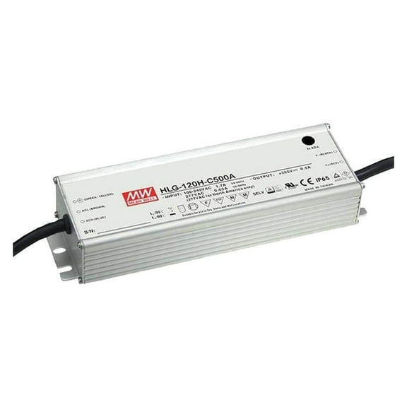 MW Mean Well HLG-120H-C350A 430V 350mA 150.5W Single Output Switching LED Power Supply with PFC