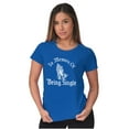 thumbnail image 3 of In Memory Of Being Single Married Womens Slim Fit Graphic Tee Brisco Brands L, 3 of 5
