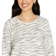 Buffalo David Bitton Women’s Ultra Soft Animal Print Cozy Pullover Top