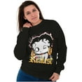 thumbnail image 3 of Betty Boop The Realest Cartoon Women Plus Size Sweatshirt Brisco Brands 3X, 3 of 6