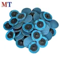 thumbnail image 4 of FABLE- 50 Pack Zirconia Roll Lock Die Grinder Sanding Grinding Disc 2" 36 Grit, 4 of 5