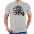 thumbnail image 1 of Bearded Biker Men's T-shirt, 1 of 4