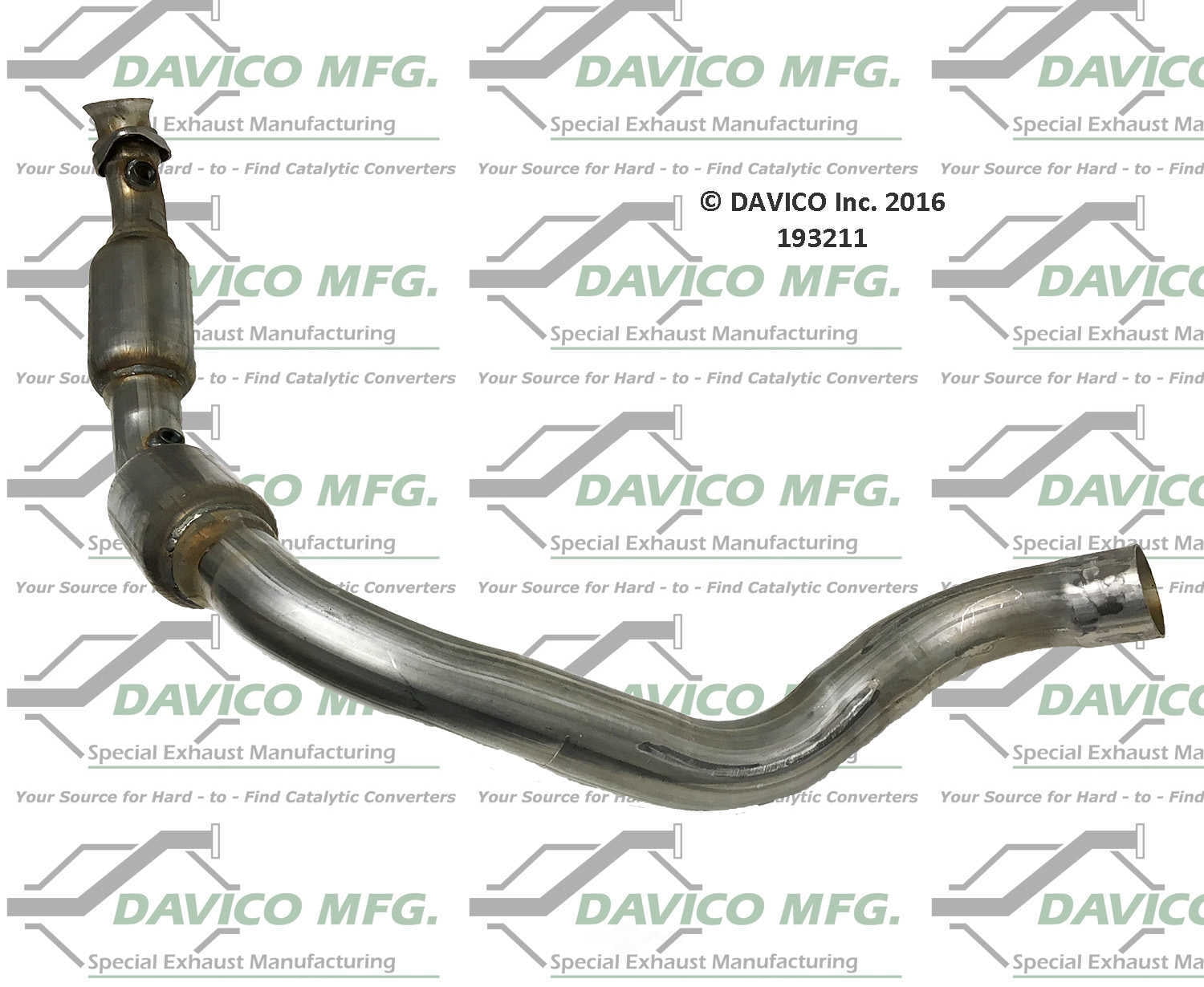 Davico Mfg 193211 Direct-Fit Catalytic Converter