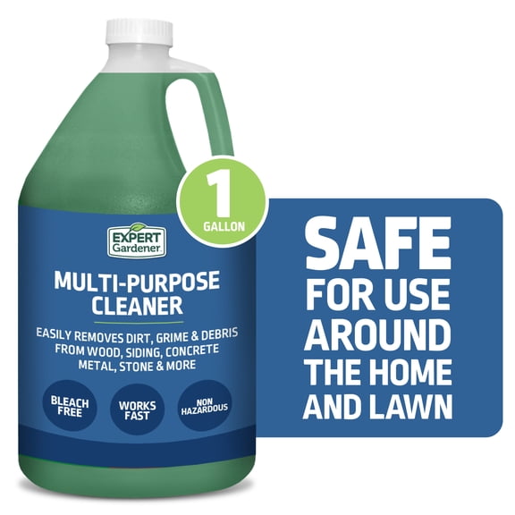 Expert Gardener Multi-Purpose Cleaner 1 Gallon Bottle Bleach-Free Fast-Acting