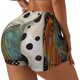 thumbnail image 1 of Balery Abstract Dalmatian Art Pantalones cortos de entrenamiento estampados para mujer, sin costuras, ajustados, para gimnasio, yoga, correr, deportes, ejercicio activo, fitness.-Medium, 1 of 8