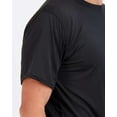 thumbnail image 5 of Real Essentials 5 Pack: Men’s Dry-Fit Moisture Wicking Active Athletic Performance Crew T-Shirt, 5 of 7