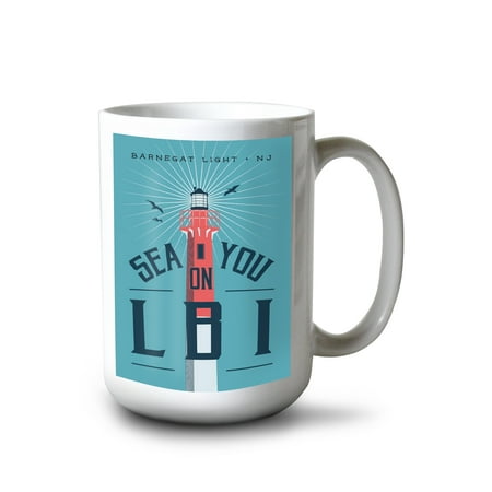 

Lantern Press 15 fl oz Ceramic Mug Texas State Pride Urban Traveler Dishwasher & Microwave Safe