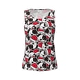 thumbnail image 4 of Easygdp Cute Dog Women's Workout Tank Top, Running Top, Hiking Shirt, Quick-Dry for Running, Yoga, Hiking - X-Large, 4 of 9