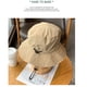 thumbnail image 5 of Guardurnaity Sombrero de jardinería impermeable y resistente al sol, plegable y almacenable para mujer, sombrero de cubo con cordones. Sombreros caqui, 5 of 6