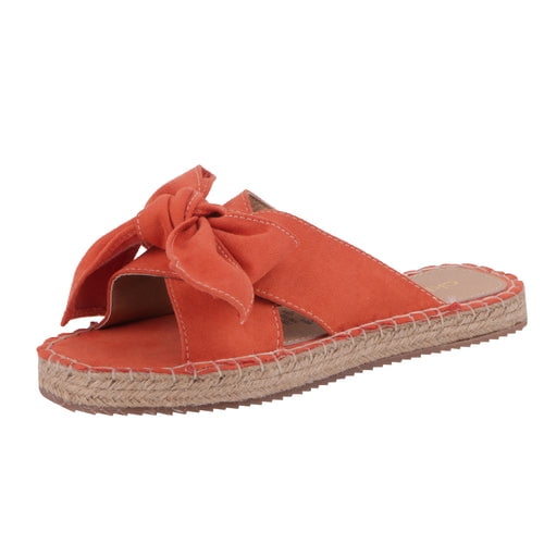 732-32 Sandalia Dama Mujer Naranja Plataforma 2 cm Cklass 732-32
