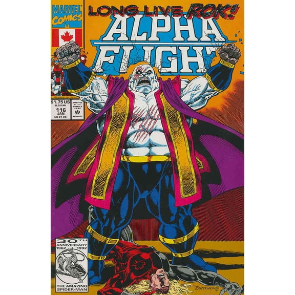Alpha Flight (1st Series) #116 VF ; Marvel Comic Book