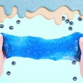 thumbnail image 4 of Cubo de gelatina azul arándano prefabricado de Slime Azeperoy con complementos, 4 of 7